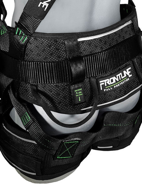 Frontline 250CTB Elite Construction Full Body Harness with Aluminum Hardware and Trauma Straps – M/L