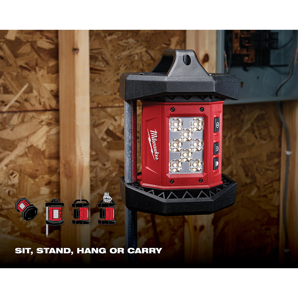 Milwaukee 2361-20 M18™ LED Flood Light – 1,100 lm, Roll Cage, Cordless