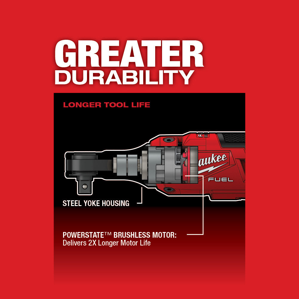 Milwaukee 2567-20 M12 FUEL™ 3/8" High Speed Ratchet – Brushless, 35 ft-lbs Torque