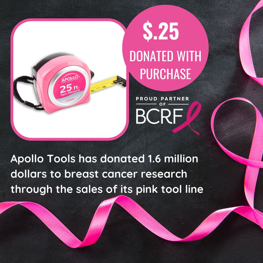 ๐ 25 ft. Tape Measure โ Pink (DT5002P)