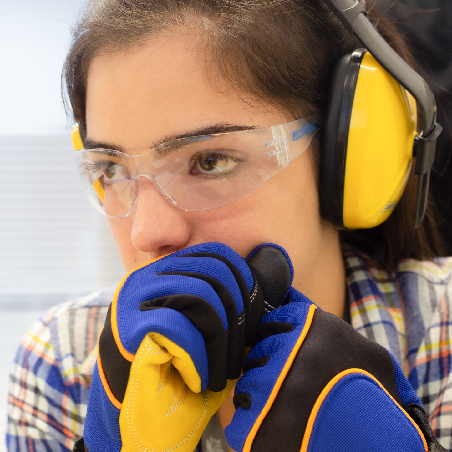 High-Impact Safety Glasses – 12 Pack, Anti-Fog, ANSI Z87+ Certified