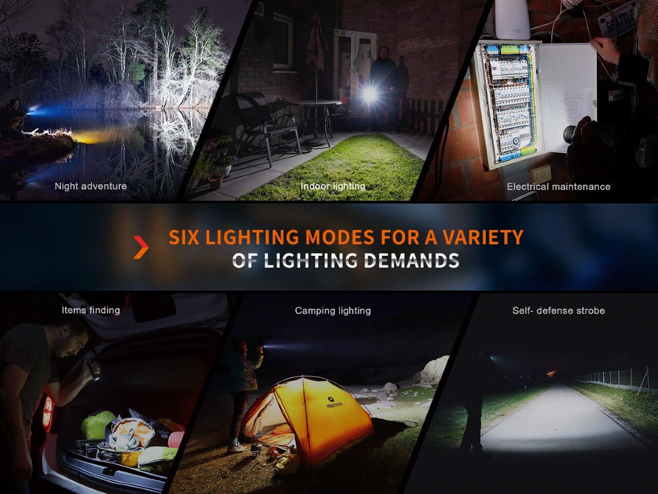 Fenix E35R Flashlight – 3100 Lumen USB-C Rechargeable High-Output EDC Light