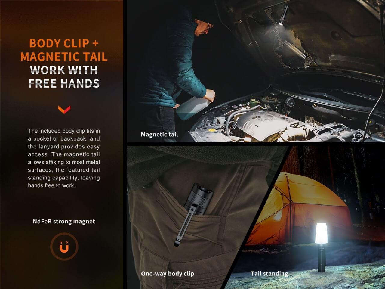 Fenix E35R Flashlight – 3100 Lumen USB-C Rechargeable High-Output EDC Light