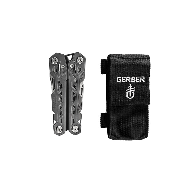 Gerber Truss Multi-Tool – 17-in-1 Full Size Stainless Tool for Techs, Riggers & Crew (Grey)