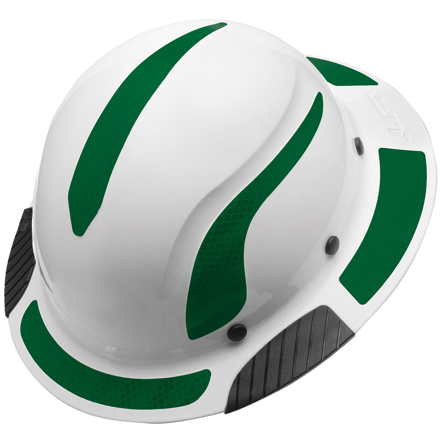 LIFT Reflective Decal Kit – 360° Microprismatic Stickers for DAX Hard Hats
