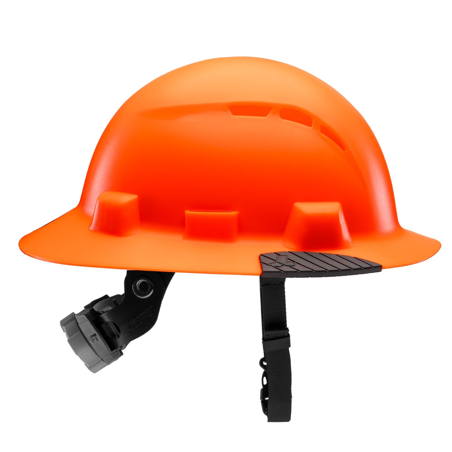 iDAX Vented Hard Hat – High-Density Shell with Brim Grip & 4-Point Suspension