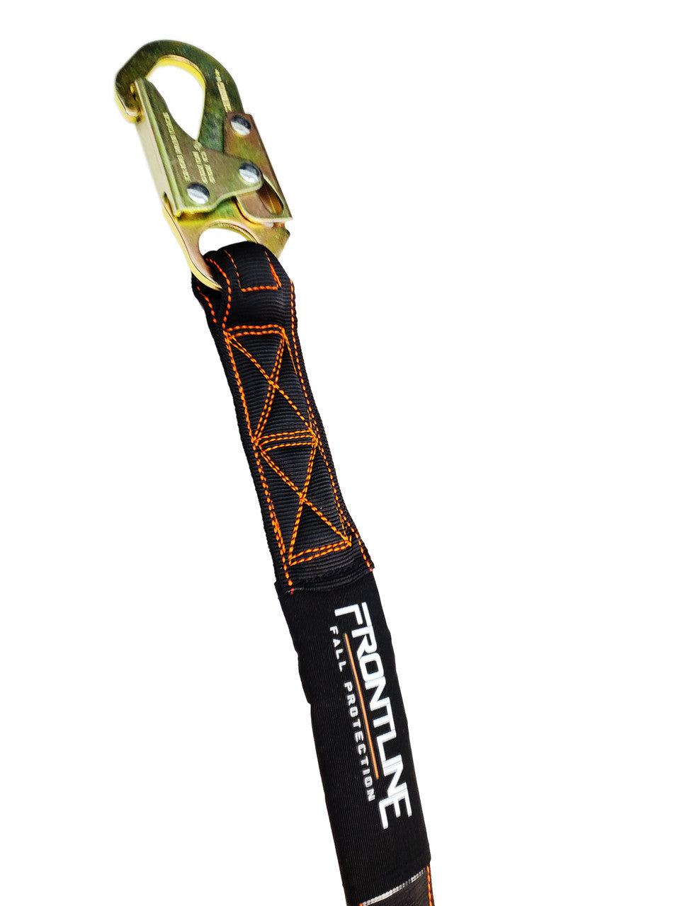 Frontline LIS61R Combat 6' Single Leg Rebar Hook Lanyard with Internal Shock Absorber