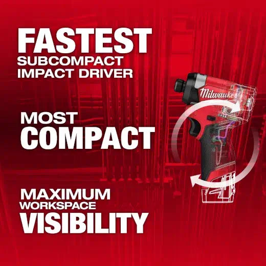 🛒 Milwaukee 3453-20 M12 FUEL™ 1/4" Hex Impact Driver