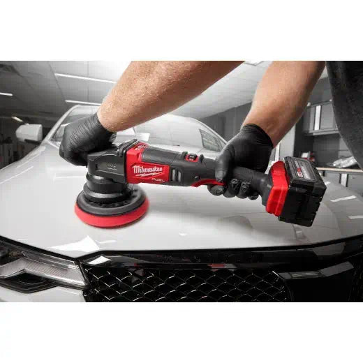 Milwaukee 2685-20 M18 FUEL™ 21mm Random Orbital Polisher – Cordless, 6" Pad, Variable Speed