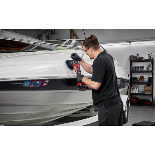 Milwaukee 2685-20 M18 FUEL™ 21mm Random Orbital Polisher – Cordless, 6" Pad, Variable Speed