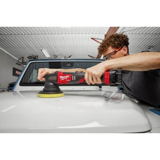 Milwaukee 2685-20 M18 FUEL™ 21mm Random Orbital Polisher – Cordless, 6" Pad, Variable Speed
