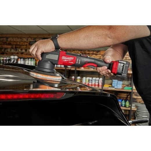 Milwaukee 2685-20 M18 FUEL™ 21mm Random Orbital Polisher – Cordless, 6" Pad, Variable Speed