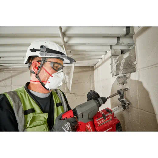 Milwaukee Front Brim Safety Hard Hat โ Class C, Vented, Type 2 (USA Made)