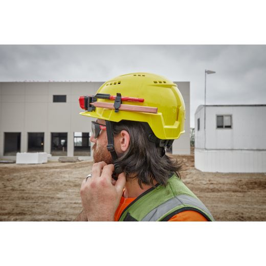Milwaukee Front Brim Safety Hard Hat – Class C, Vented, Type 2 (USA Made)