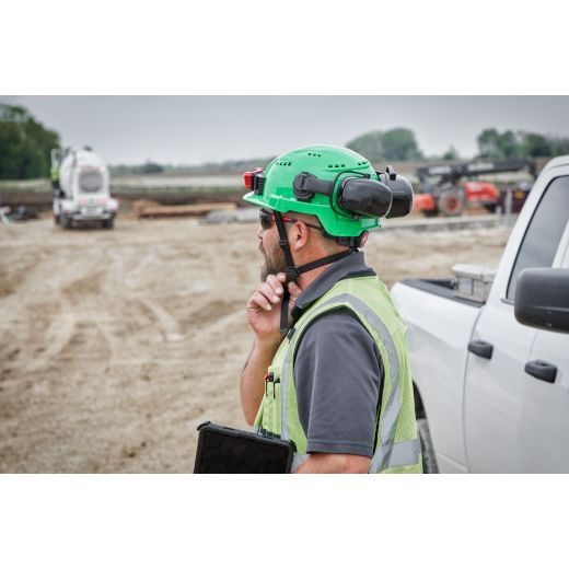 Milwaukee Front Brim Safety Hard Hat – Class C, Vented, Type 2 (USA Made)
