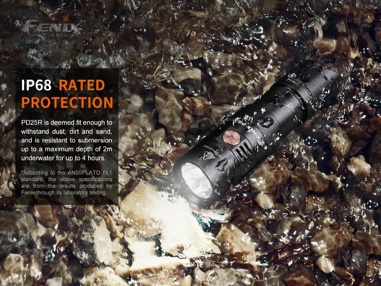 Fenix PD25R EDC Flashlight – 800 Lumen USB-C Rechargeable Compact Light
