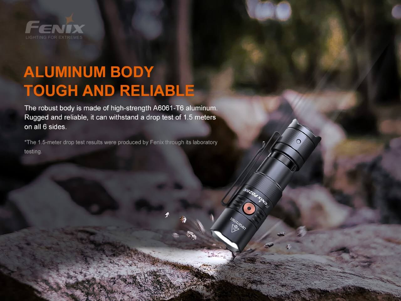 Fenix PD25R EDC Flashlight – 800 Lumen USB-C Rechargeable Compact Light