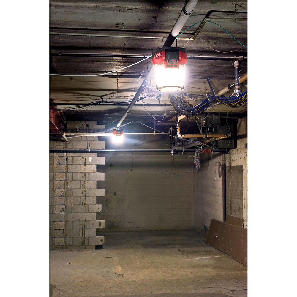 Milwaukee 2145-20 M18™ RADIUS™ LED Compact Site Light – 4,400 lm, Task/Area/Overhead