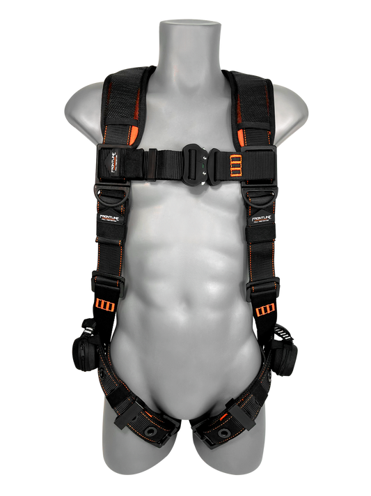Frontline 110VTB Combat Lite Vest Style Harness with Aluminum Hardware and Suspension Trauma Straps XL/2X