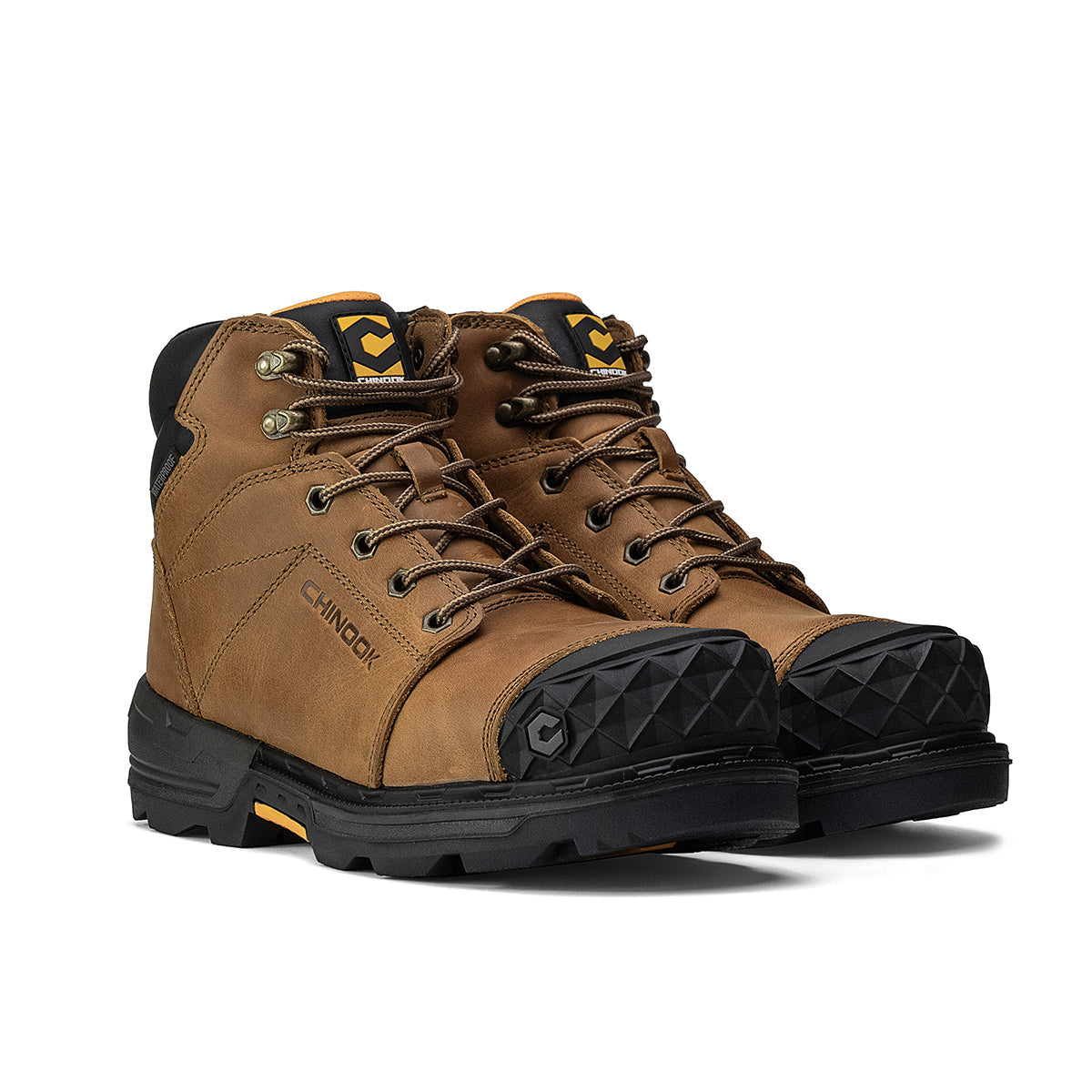 Maverick 6” Comp Toe Men’s Waterproof Work Boot - Wheat