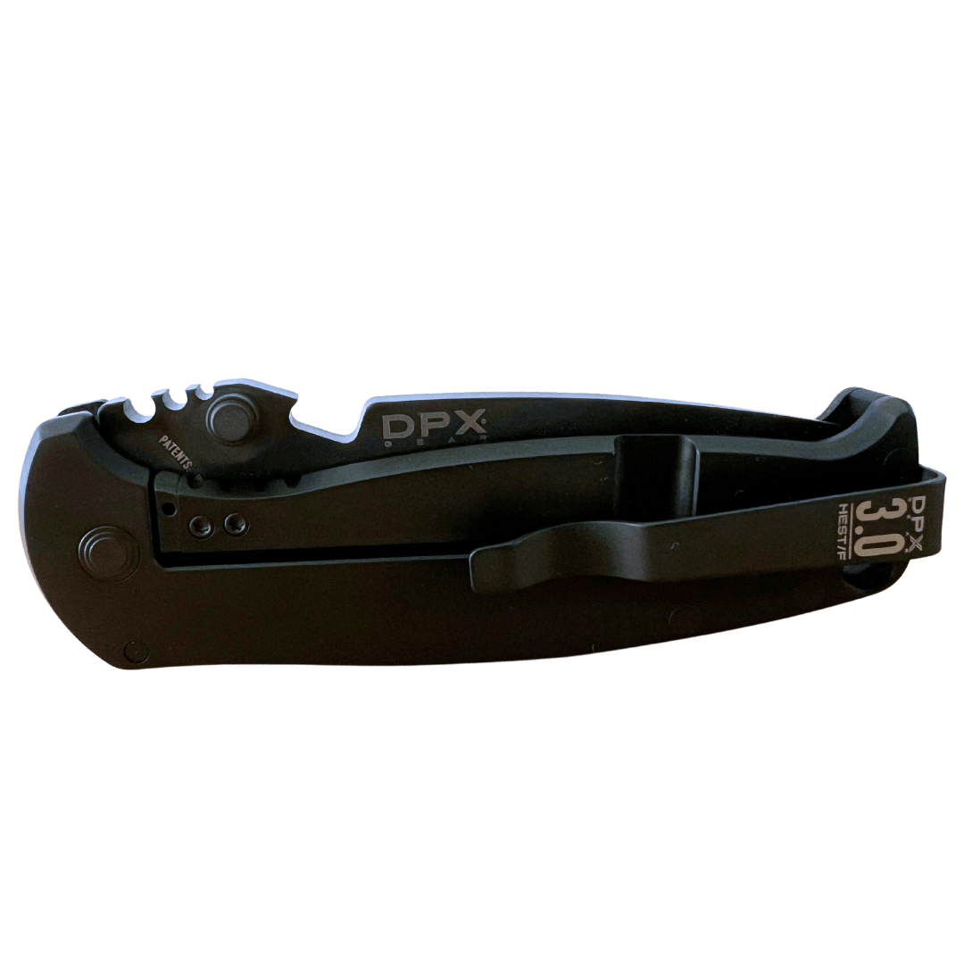 🛒 DPx Gear HEST/F 3.0 Triple Black – Sleipner Steel, Titanium Frame, Black G10