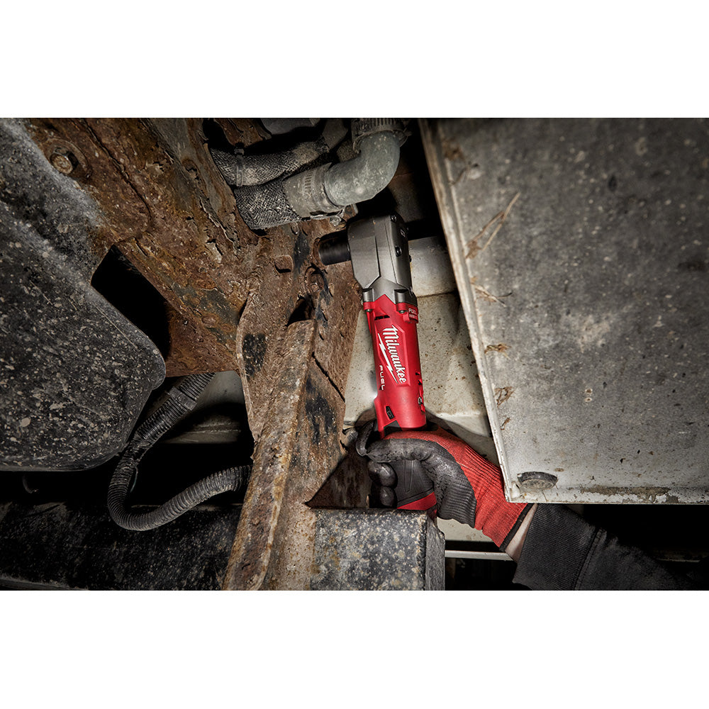 Milwaukee 2564-20 M12 FUEL™ 3/8" Right Angle Impact Wrench – 220 ft-lbs, 4-Mode Control