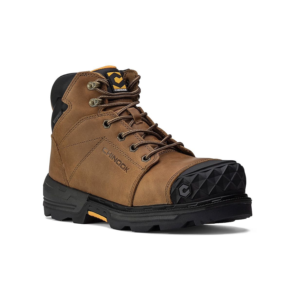 Maverick 6” Comp Toe Men’s Waterproof Work Boot - Wheat