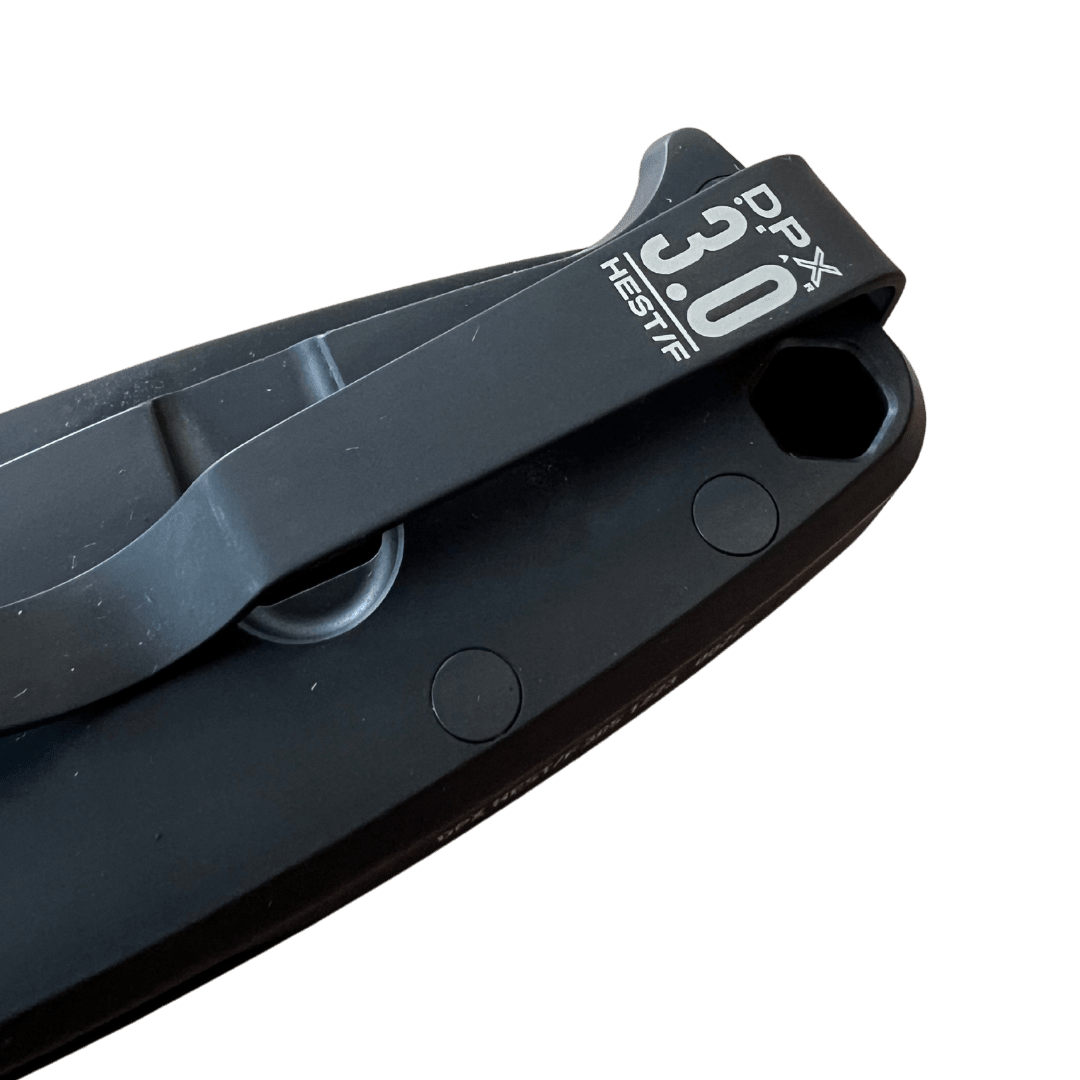 🛒 DPx Gear HEST/F 3.0 Triple Black – Sleipner Steel, Titanium Frame, Black G10