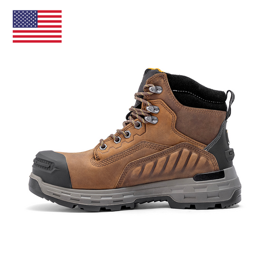 🛒 Chinook Wildwood 6” Waterproof Composite Toe Work Boot – Brown (#5700-201)