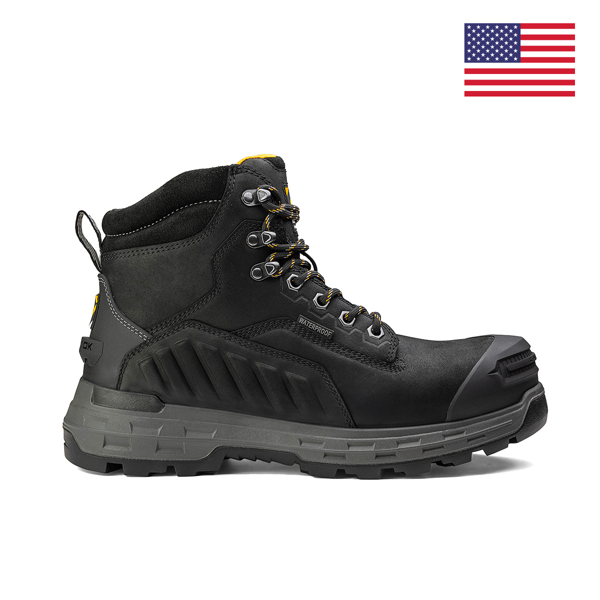 🛒 Chinook Wildwood 6” Waterproof Composite Toe Work Boot – Black (#5700-001)