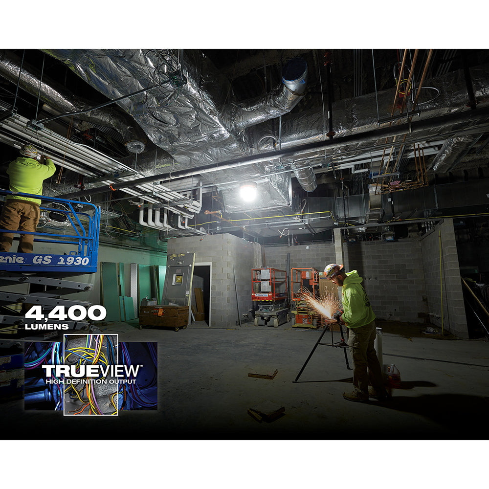 Milwaukee 2145-20 M18™ RADIUS™ LED Compact Site Light – 4,400 lm, Task/Area/Overhead