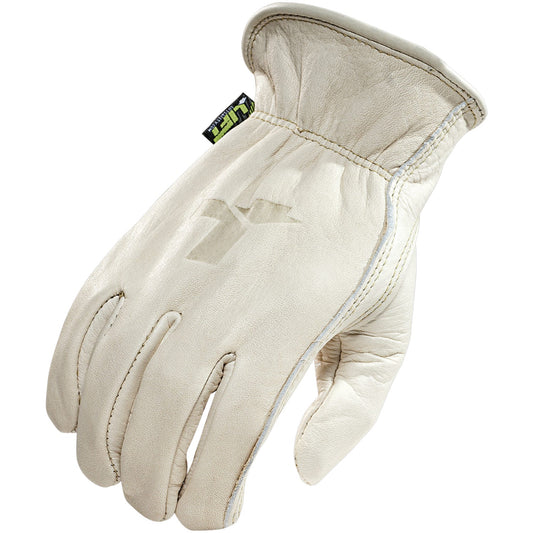 8 Seconds Work Glove – Top-Grain Cowhide, Keystone Thumb