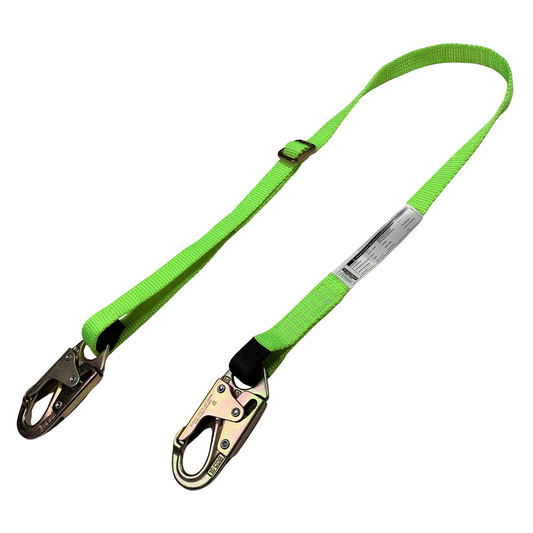 🛒 Adjustable Web Positioning Lanyard – 4–6 ft., ANSI Z359.3-2017, Dual Snap Hooks