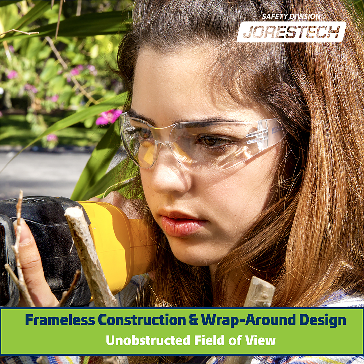 High-Impact Safety Glasses – 12 Pack, Anti-Fog, ANSI Z87+ Certified