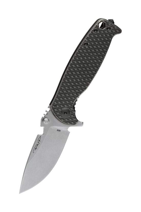 🛒 DPx Gear HEST/F Leggaro – M390 Steel, Full Titanium Flipper, Platinum Grey