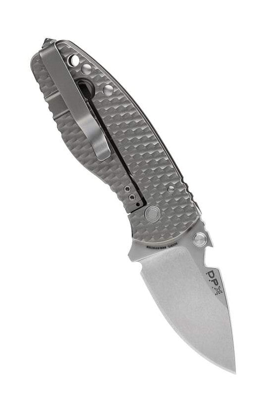 🛒 DPx Gear HEAT/F 3D Titanium – M390 Steel, Compact Frame Lock Folder