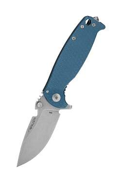 🛒 DPx Gear HEST/F Leggaro – M390 Steel, Full Titanium Flipper, Cerulean Blue