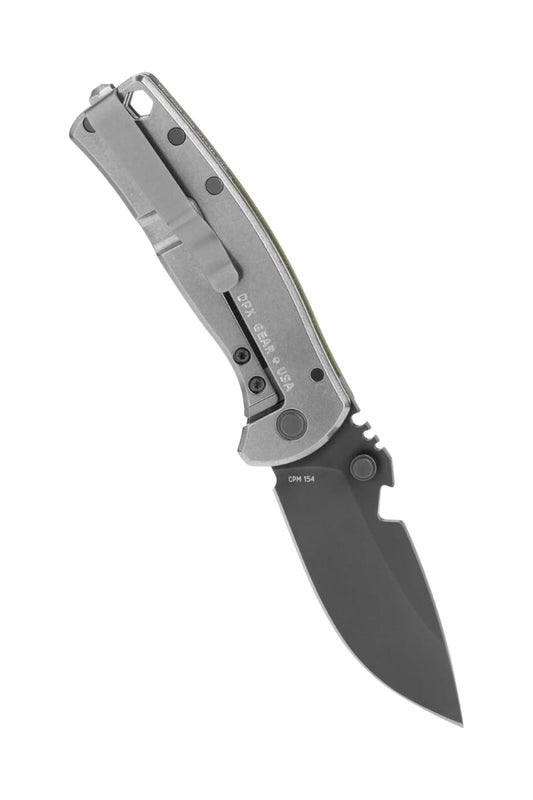 🛒 DPx Gear HEST/F Urban G10 – CPM 154 Steel, Titanium Frame, Black G10