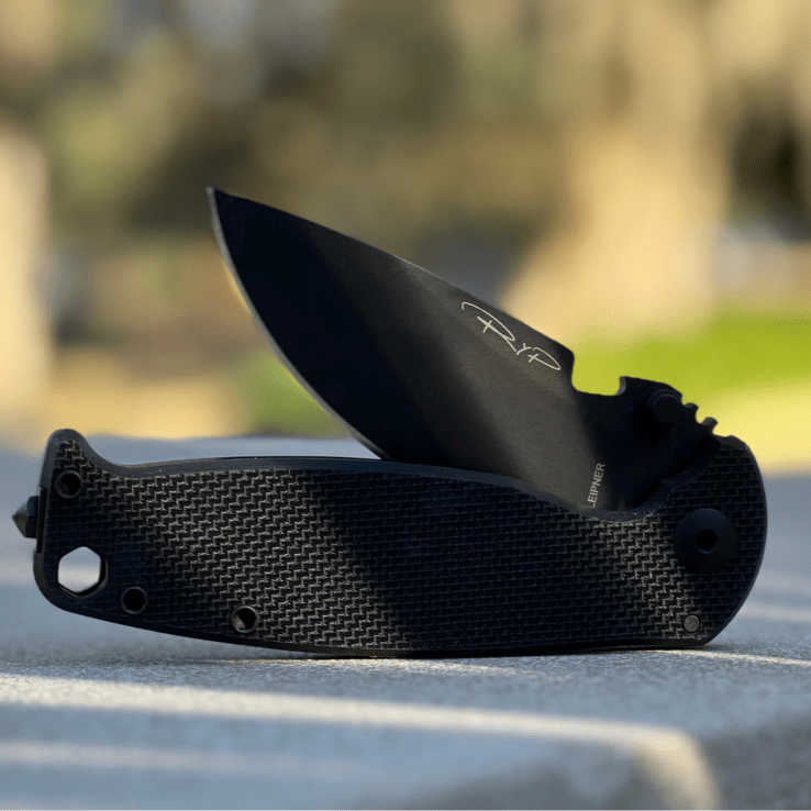 🛒 DPx Gear HEST/F 3.0 Triple Black – Sleipner Steel, Titanium Frame, Black G10