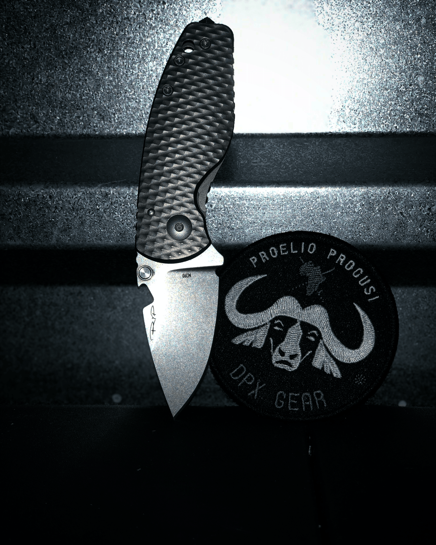 🛒 DPx Gear HEAT/F 3D Titanium – M390 Steel, Compact Frame Lock Folder