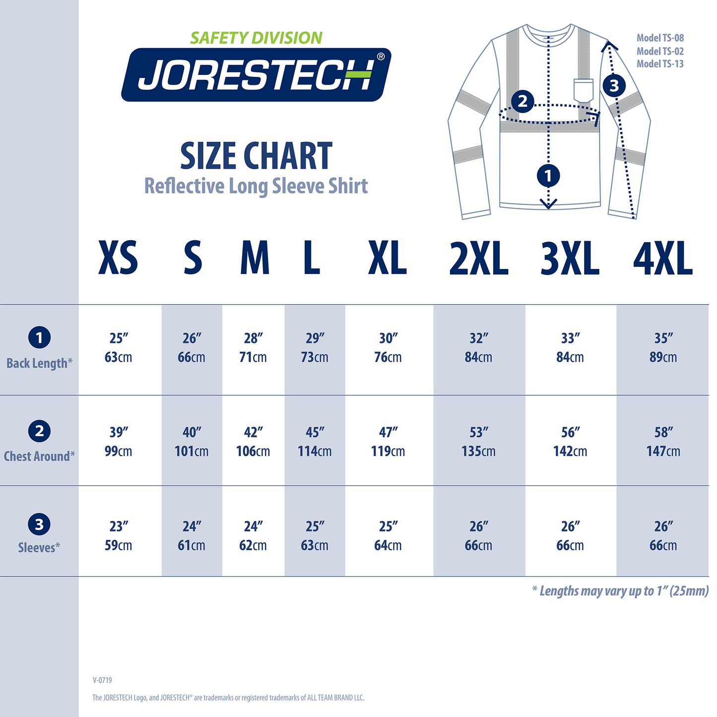 Hi-Vis Long Sleeve Work Shirt — ANSI/ISEA 107-2020 Class 3, Dirt-Concealing Panels