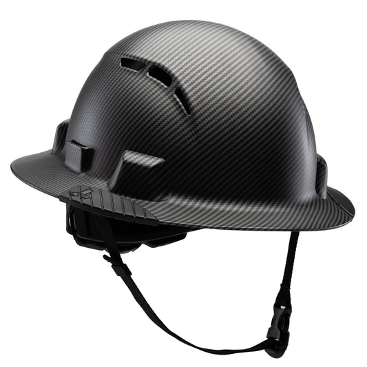 iDAX Vented Hard Hat – High-Density Shell with Brim Grip &amp; 4-Point Suspension