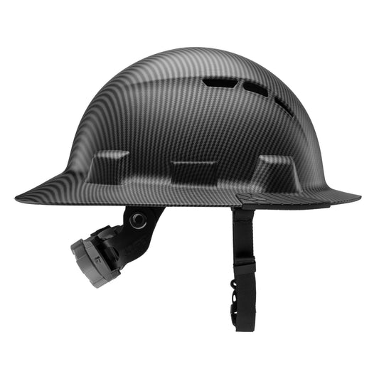 iDAX Vented Hard Hat – High-Density Shell with Brim Grip &amp; 4-Point Suspension