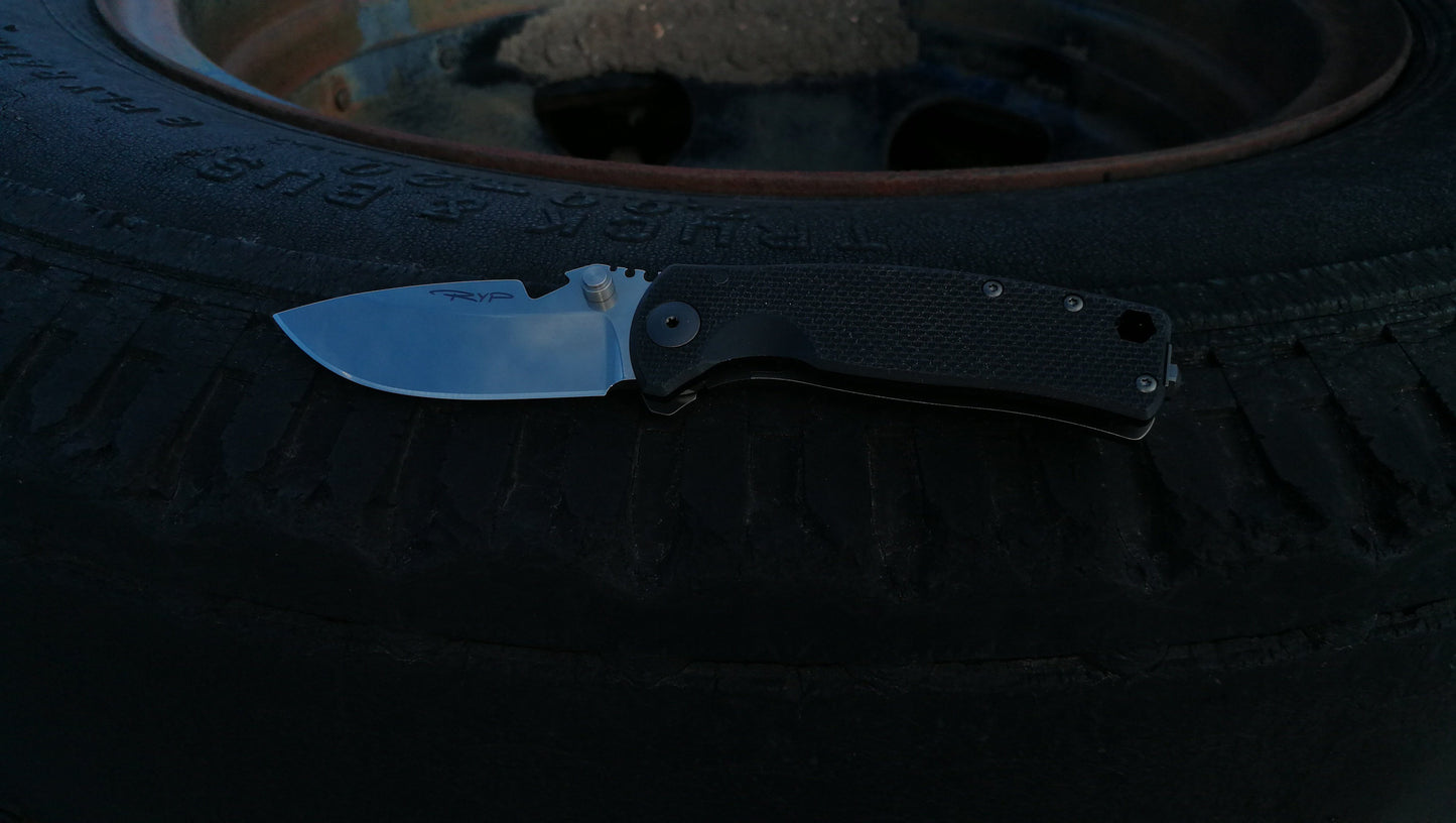 🛒 DPx Gear HEST/F Urban G10 – CPM 154 Steel, Titanium Frame, Black G10