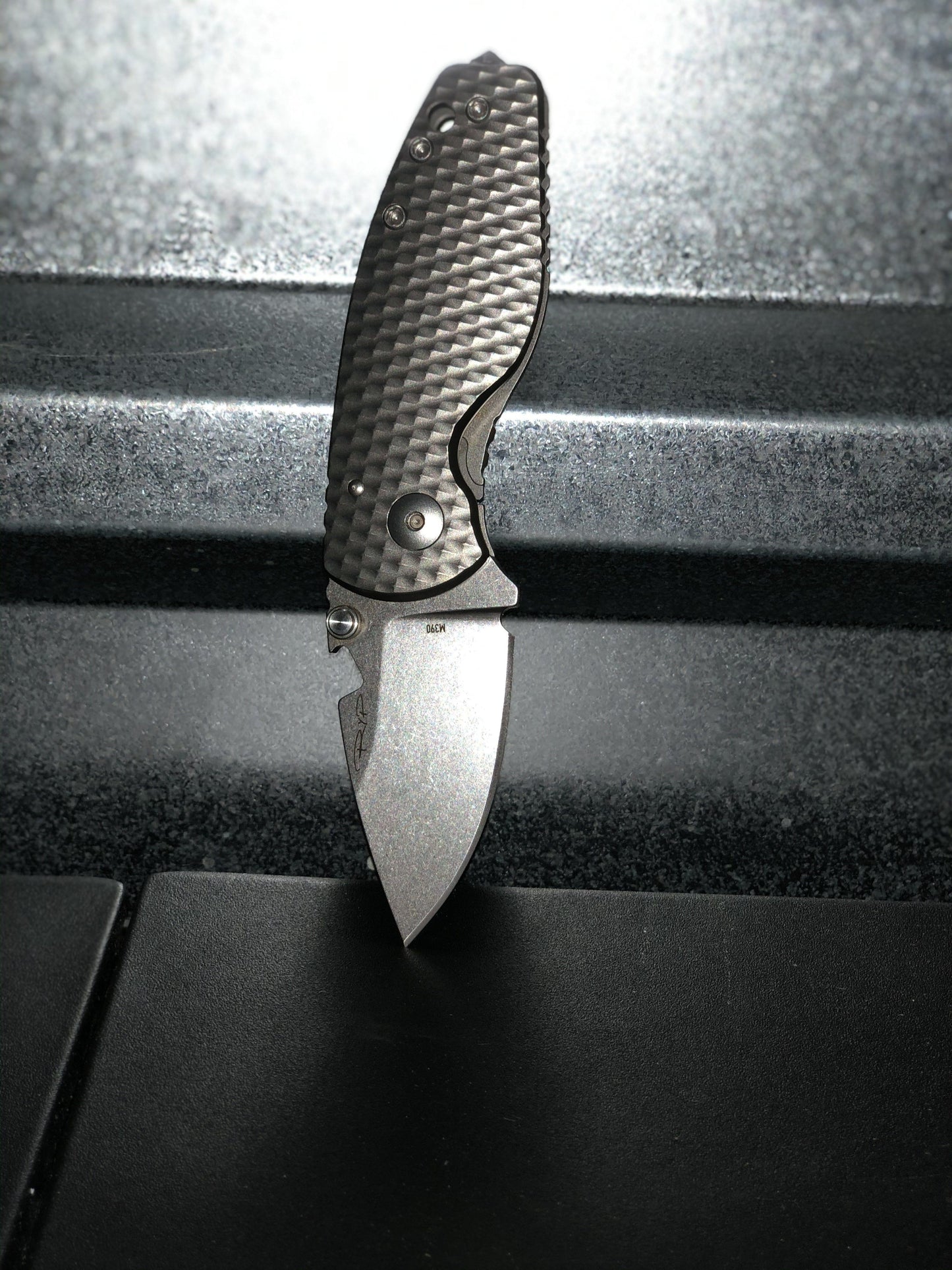 🛒 DPx Gear HEAT/F 3D Titanium – M390 Steel, Compact Frame Lock Folder