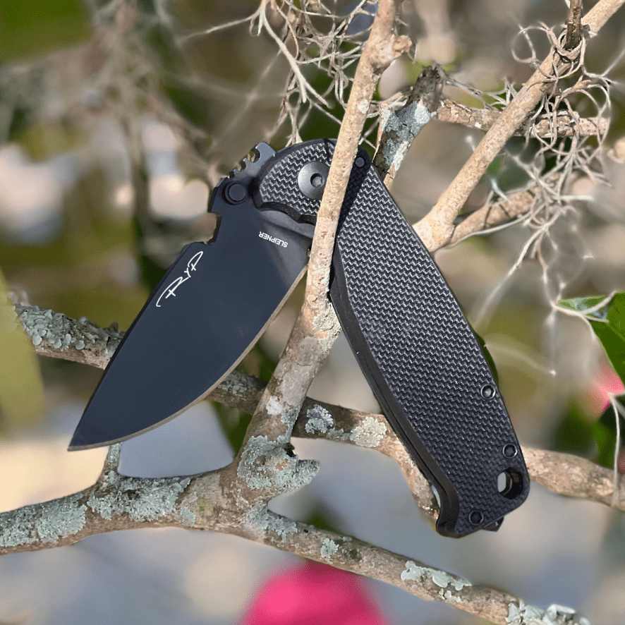 🛒 DPx Gear HEST/F 3.0 Triple Black – Sleipner Steel, Titanium Frame, Black G10