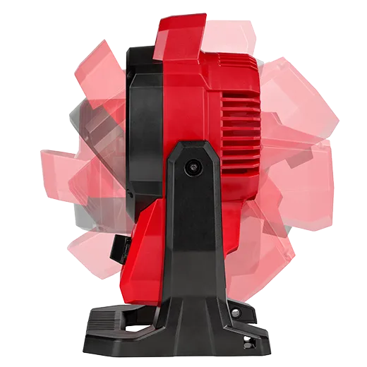 Milwaukee 0820-20 M12™ Mounting Fan – 400 CFM, 360° Rotation, Cordless