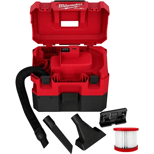 Milwaukee 0960-20 M12 FUEL™ 1.6 Gallon Wet/Dry Vacuum – Cordless, HEPA, Compact