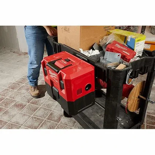 Milwaukee 0960-20 M12 FUEL™ 1.6 Gallon Wet/Dry Vacuum – Cordless, HEPA, Compact