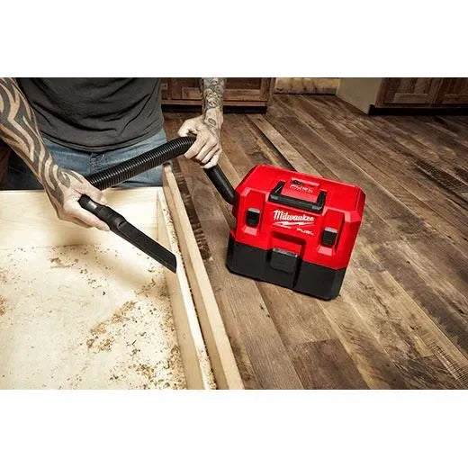 Milwaukee 0960-20 M12 FUEL™ 1.6 Gallon Wet/Dry Vacuum – Cordless, HEPA, Compact